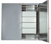 Maßgeschneiderte Temperöfen mit Paternostern für die Trocknung und Temperung großer Stückzahlen von Bauteilen 