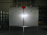 Wärmekammer mit Dampfheizung und Umluft für die Erwärmung und Erschmelzung von Rohstoffen
